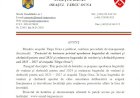ANUNT privind aprobarea bugetului de venituri si cheltuieli pentru anul 2024 al Orasului Targu Ocna